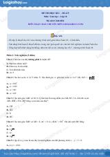 Đề thi học kì 1 Toán 10 Cánh diều - Đề số 5